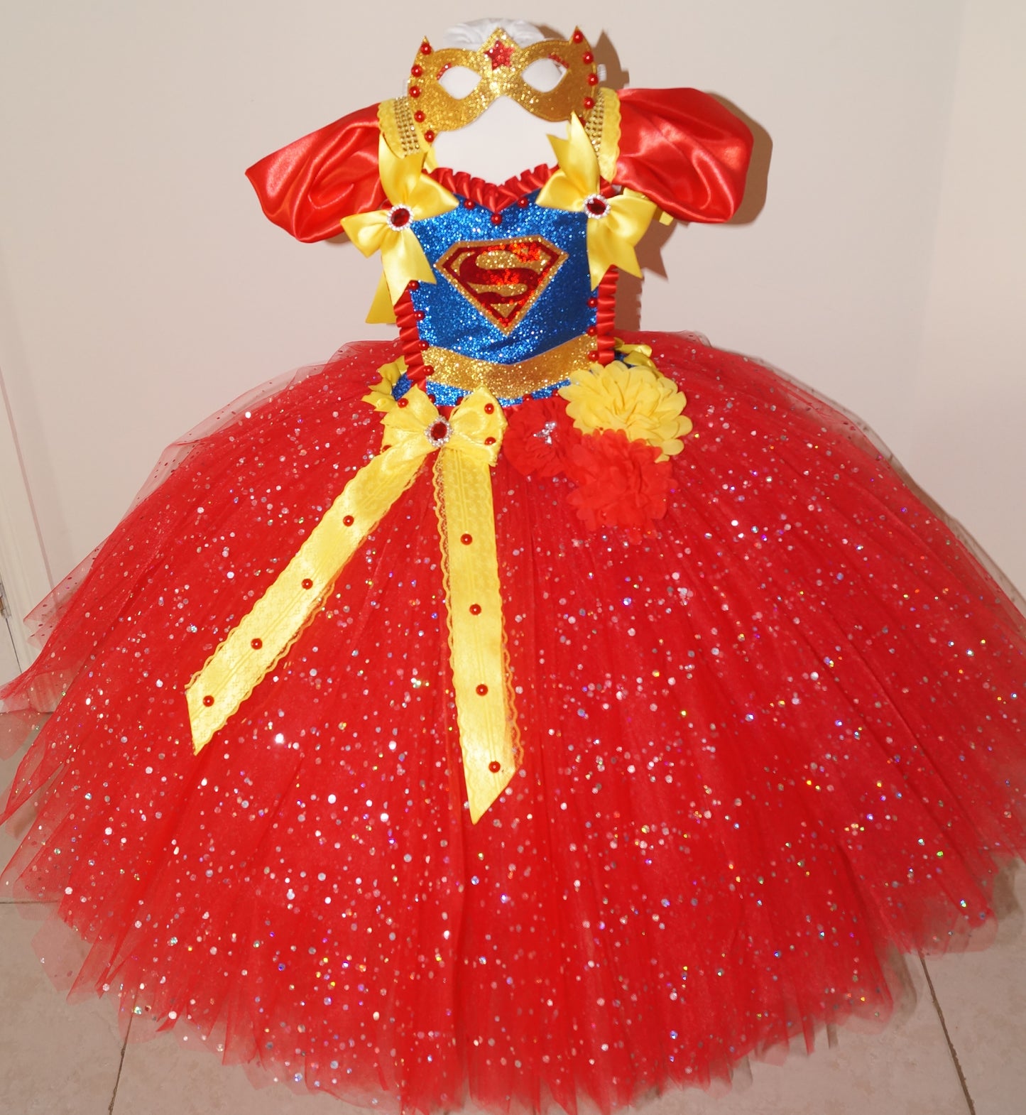 Superman Superhero Tutu Dress