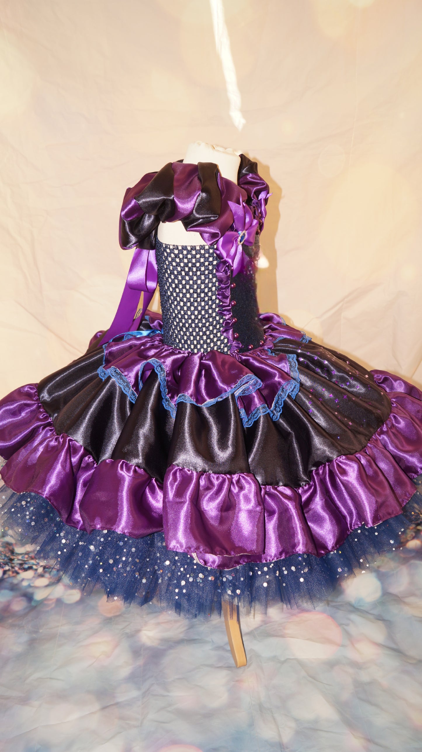 Galaxy Starry Night Inspired Tutu Dress