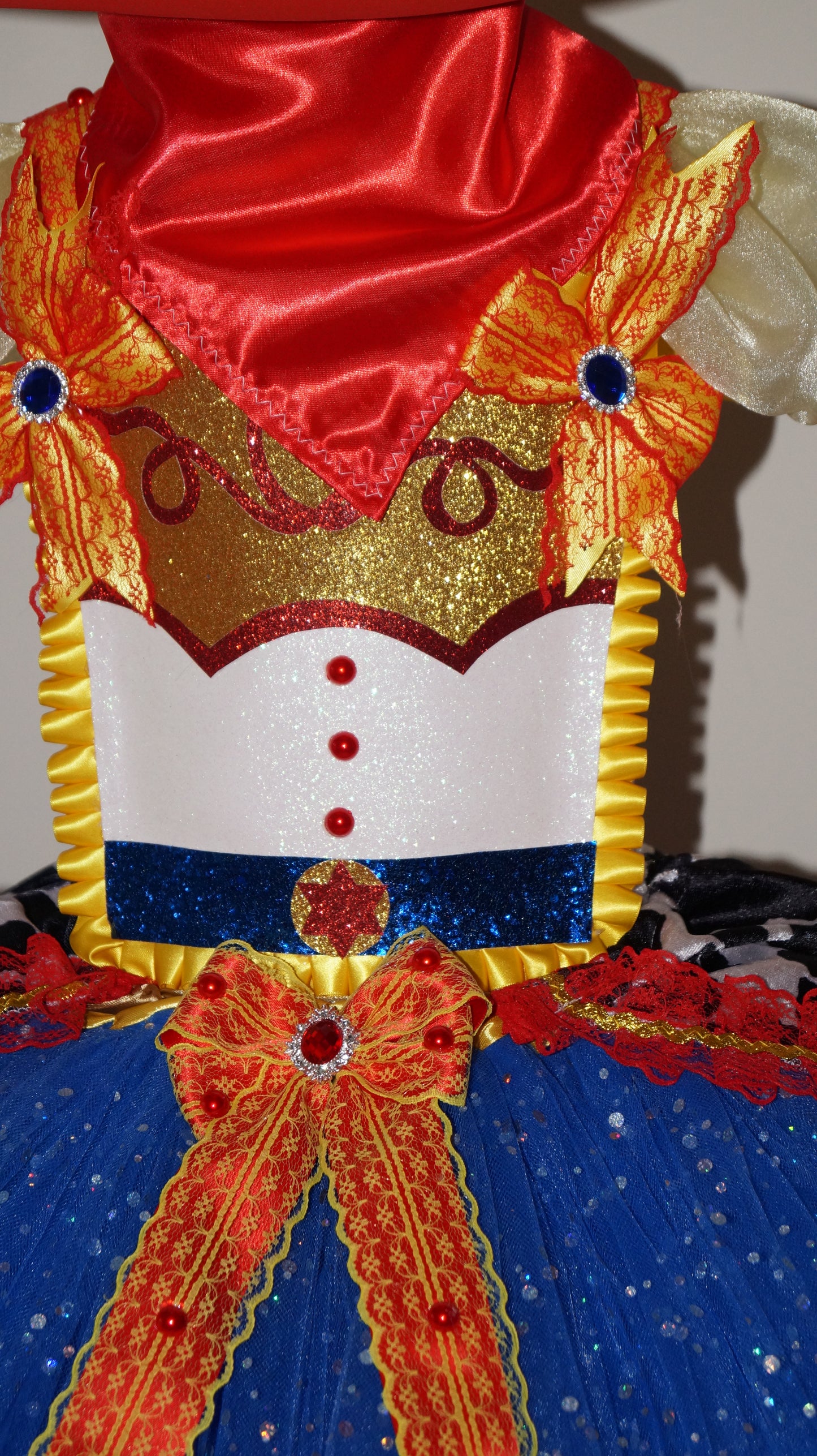 Blue Jessie Toy Story Inspired Tutu Dress