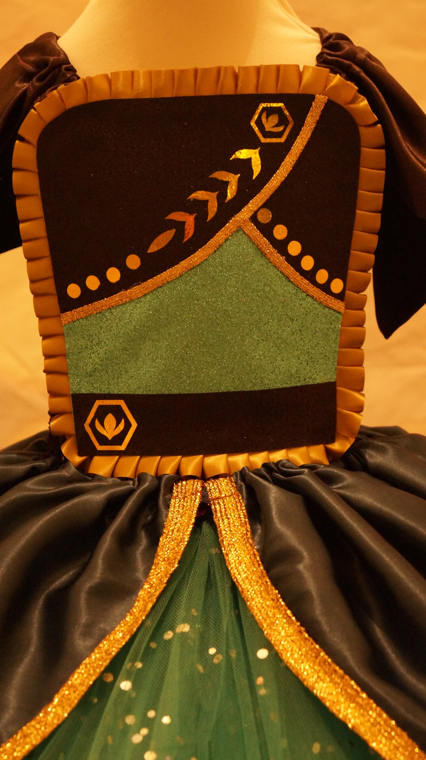 Disney Princess Anna Coronation Dress Frozen 2 Inspired Tutu Dress