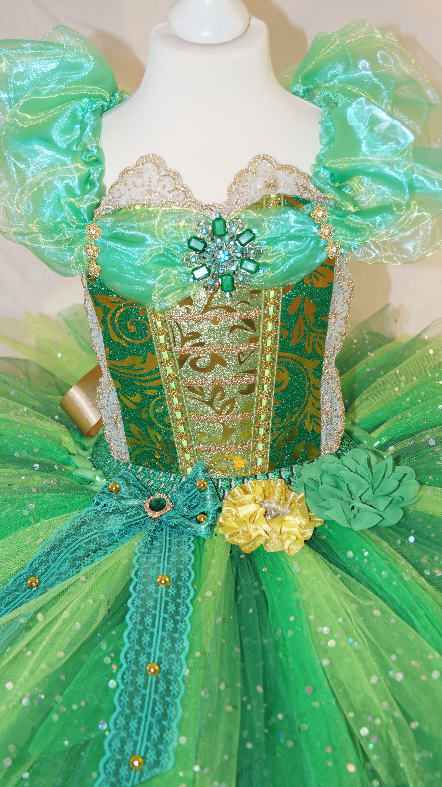 Emerald City Wizard of Oz Inspired Tutu Dress