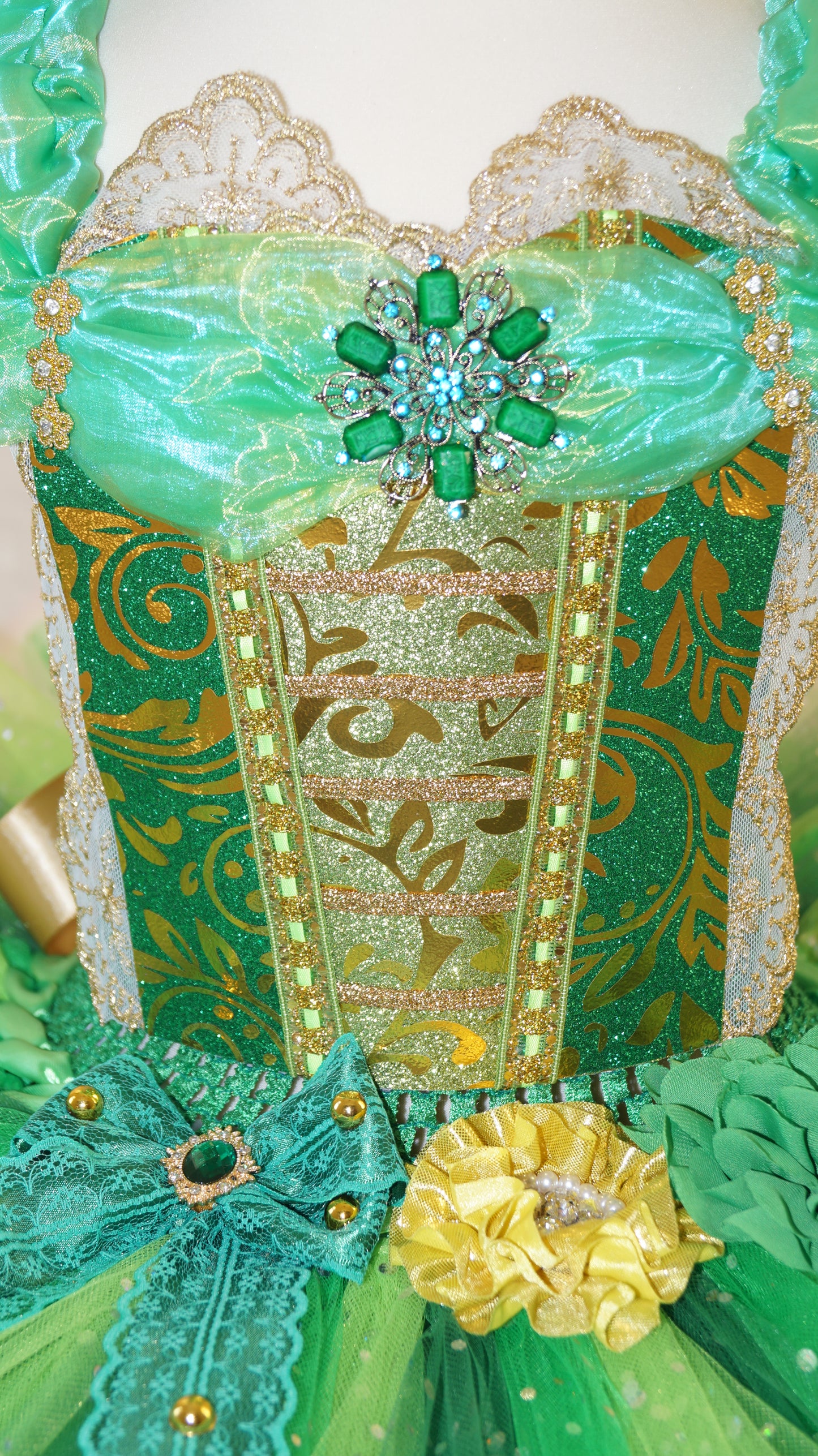 Emerald City Wizard of Oz Inspired Tutu Dress