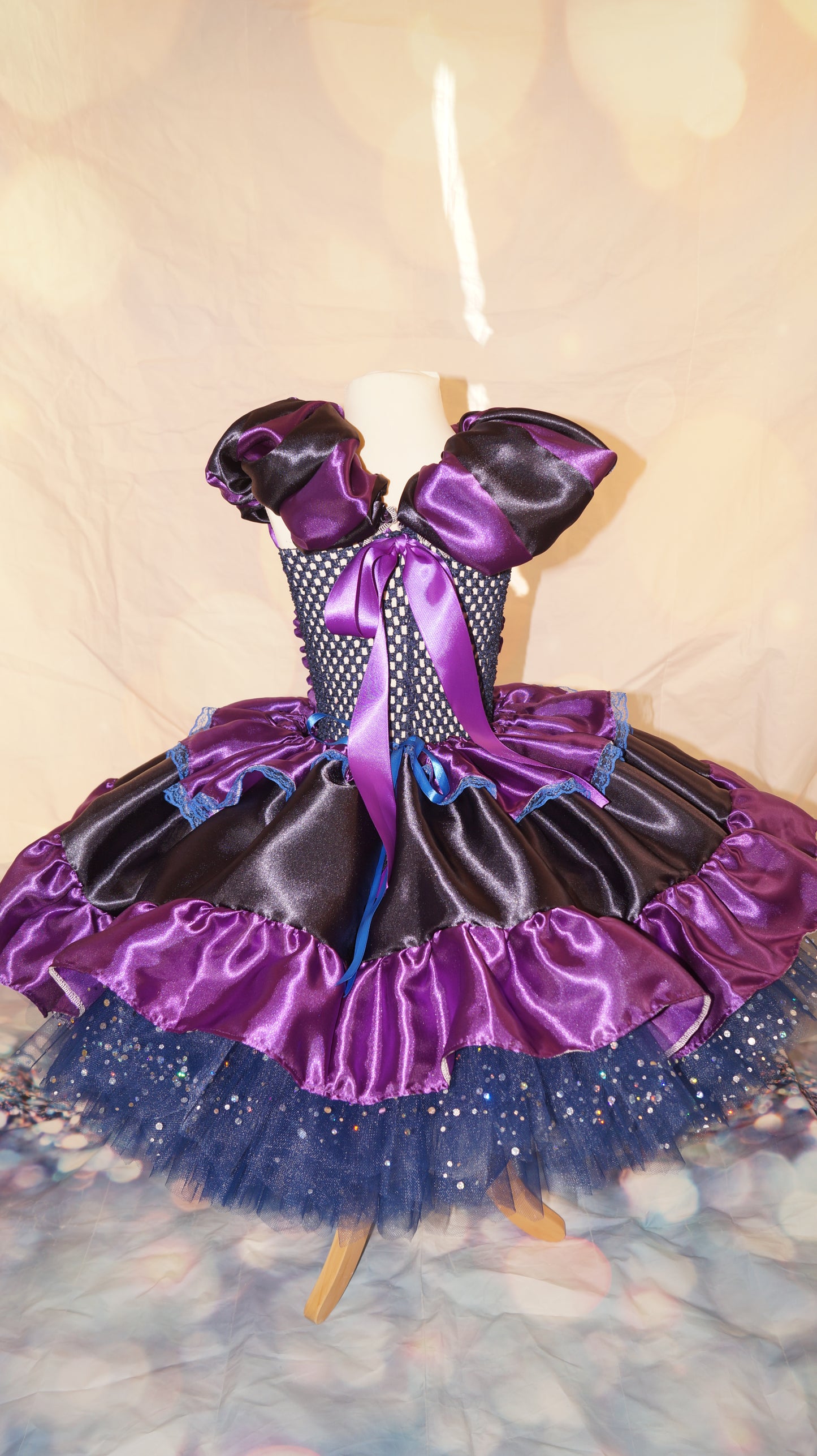 Galaxy Starry Night Inspired Tutu Dress