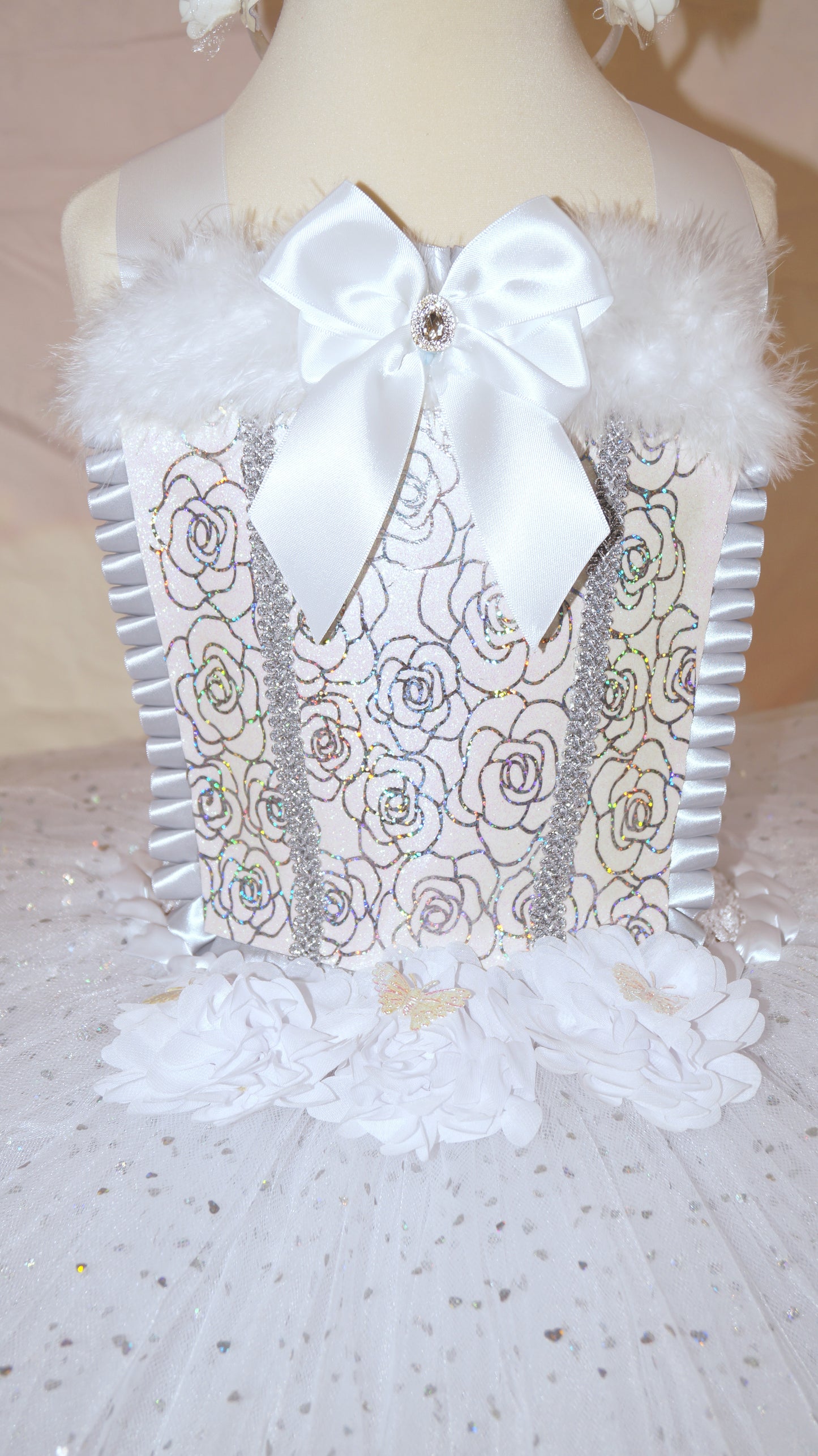 Christmas Angel Snow Queen Tutu Dress