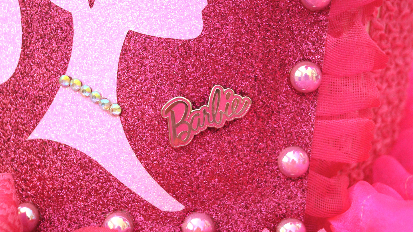 Bright Pink Princess Barbie Inspired Tutu Dress