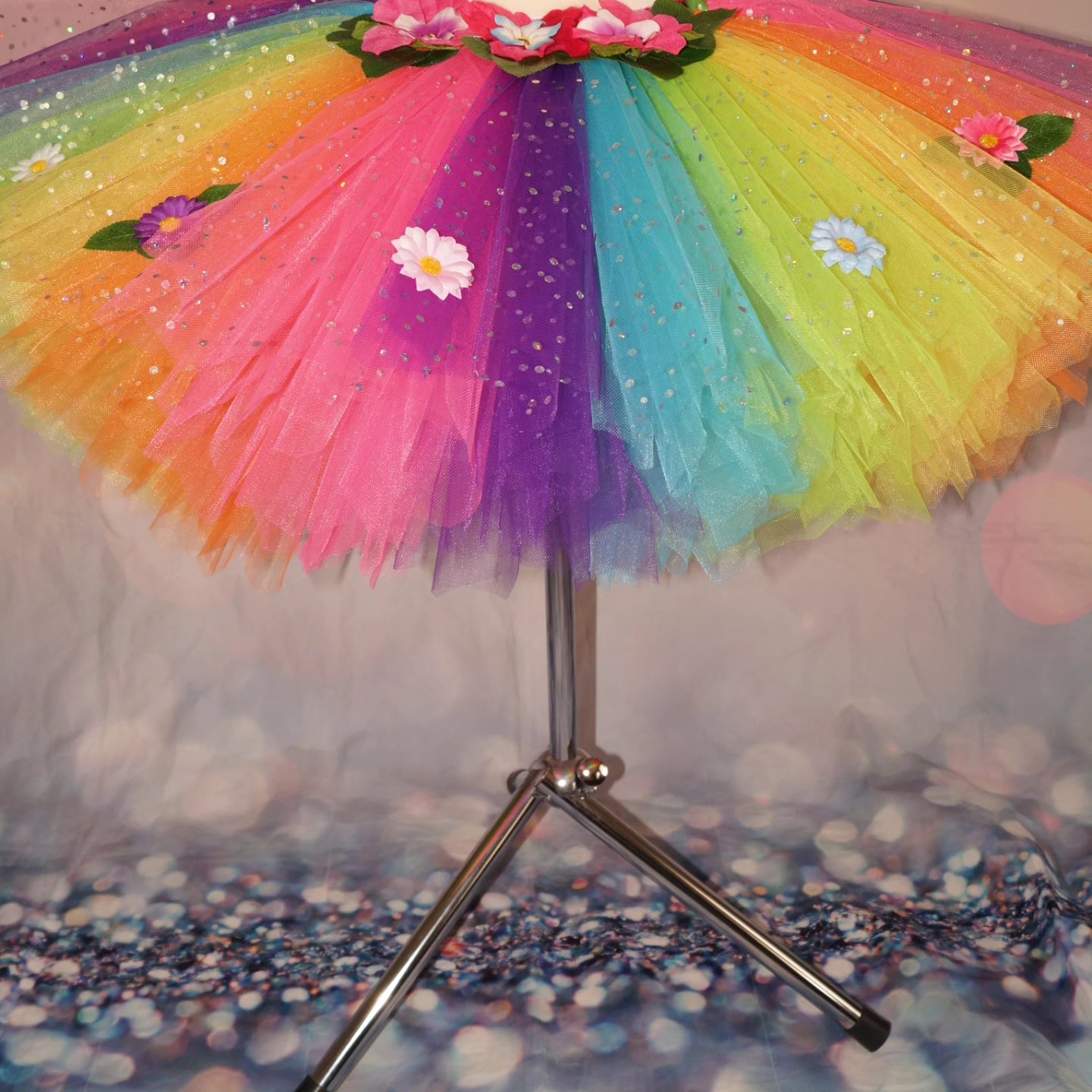 Rainbow Hawaiian Tropical Island Inspired Tutu set