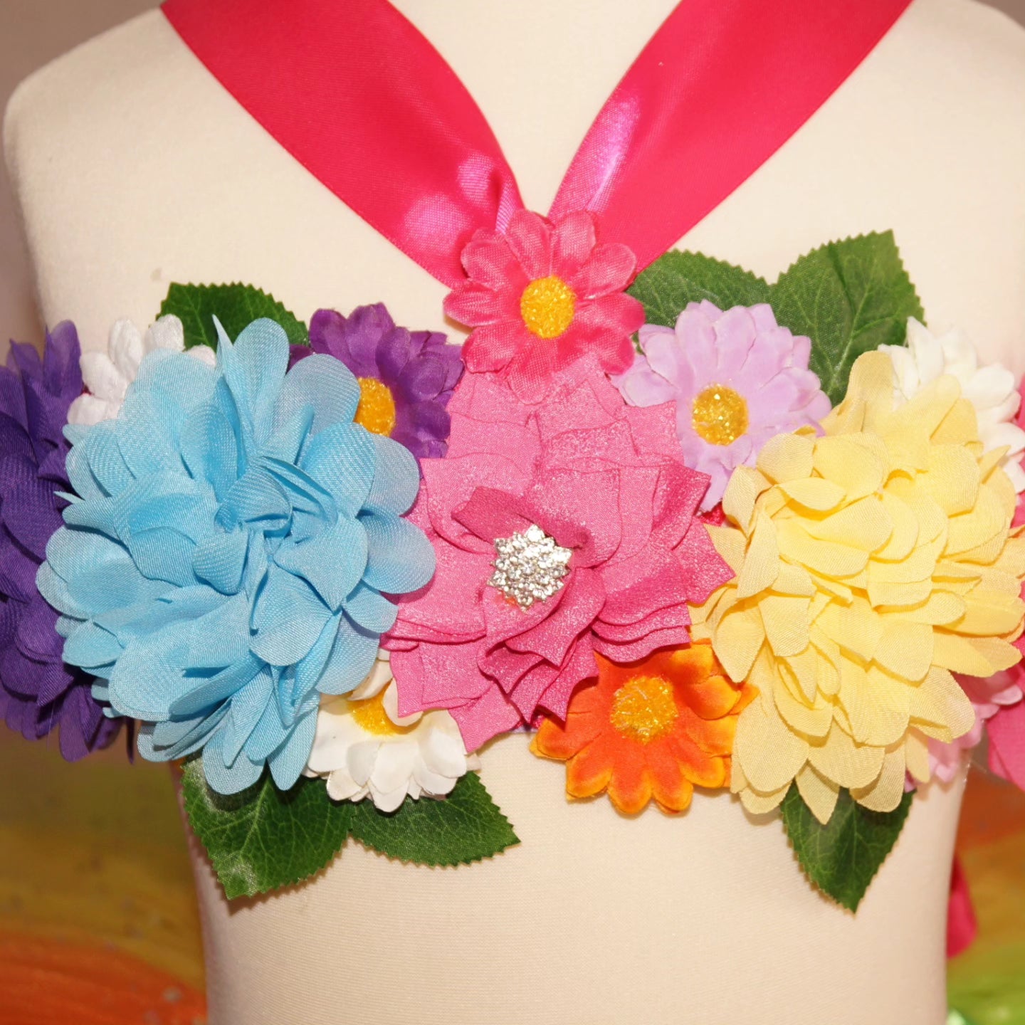 Rainbow Hawaiian Tropical Island Inspired Tutu set