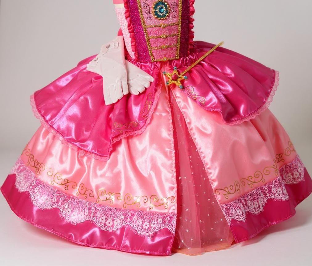 Deluxe Princess Peach Super Mario Inspired Tutu Dress