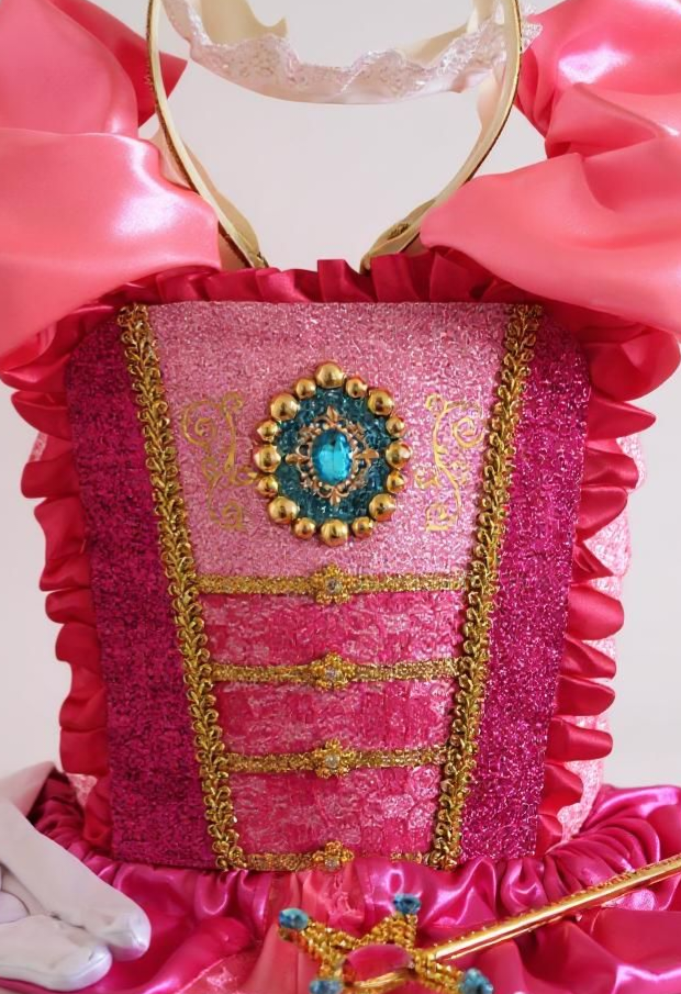 Deluxe Princess Peach Super Mario Inspired Tutu Dress