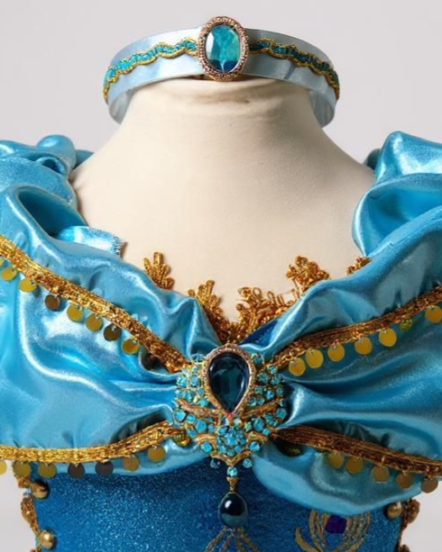 Disney Princess Deluxe Jasmine Aladdin Inspired Tutu Dress