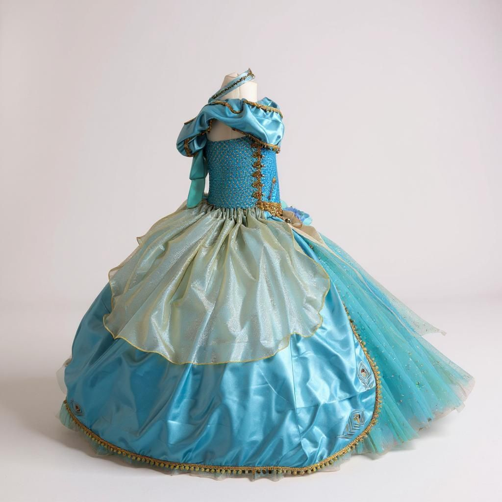 Disney Princess Deluxe Jasmine Aladdin Inspired Tutu Dress