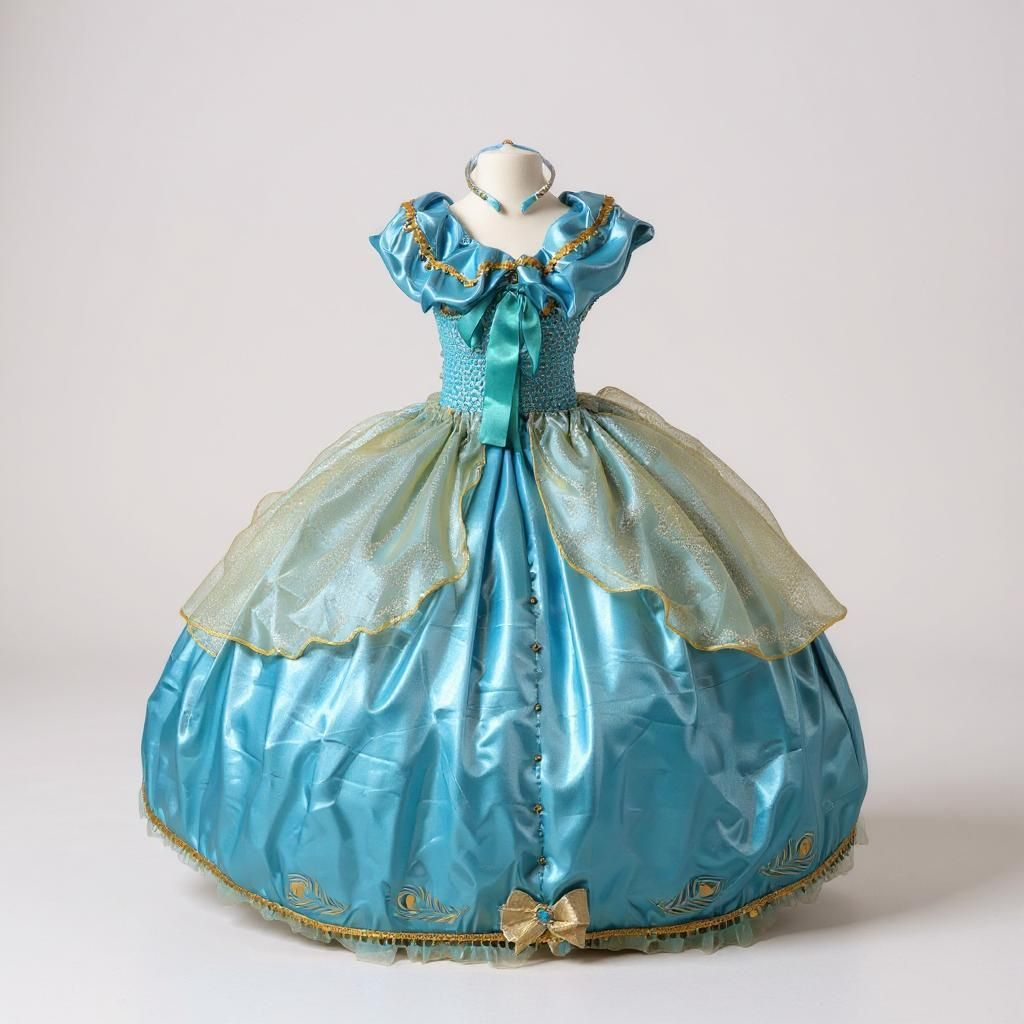 Disney Princess Deluxe Jasmine Aladdin Inspired Tutu Dress
