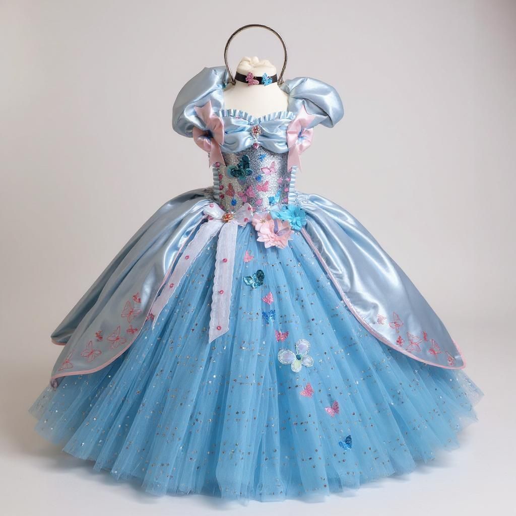 Disney Princess Cinderella Butterfly Tutu Dress