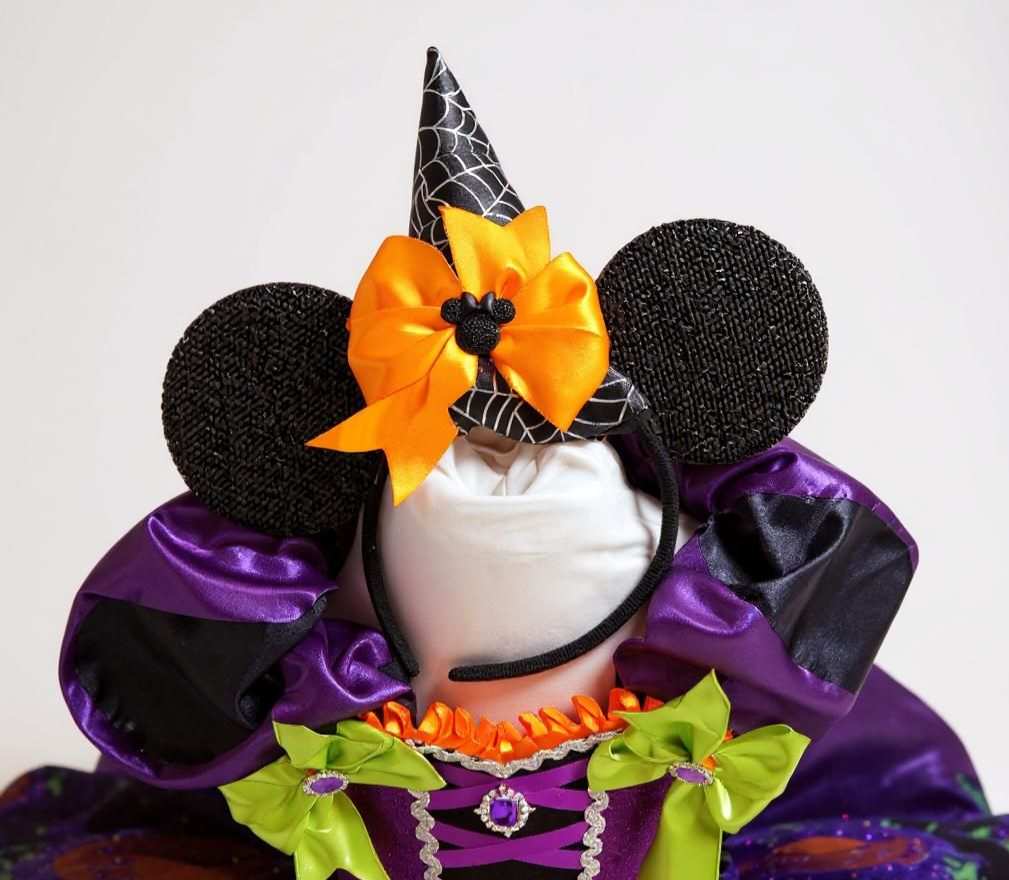 Halloween Minnie Mouse Witch Tutu Dress