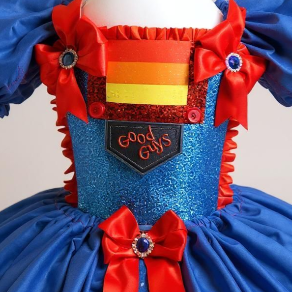 Halloween Chucky 'Good Guys' Tutu Dress