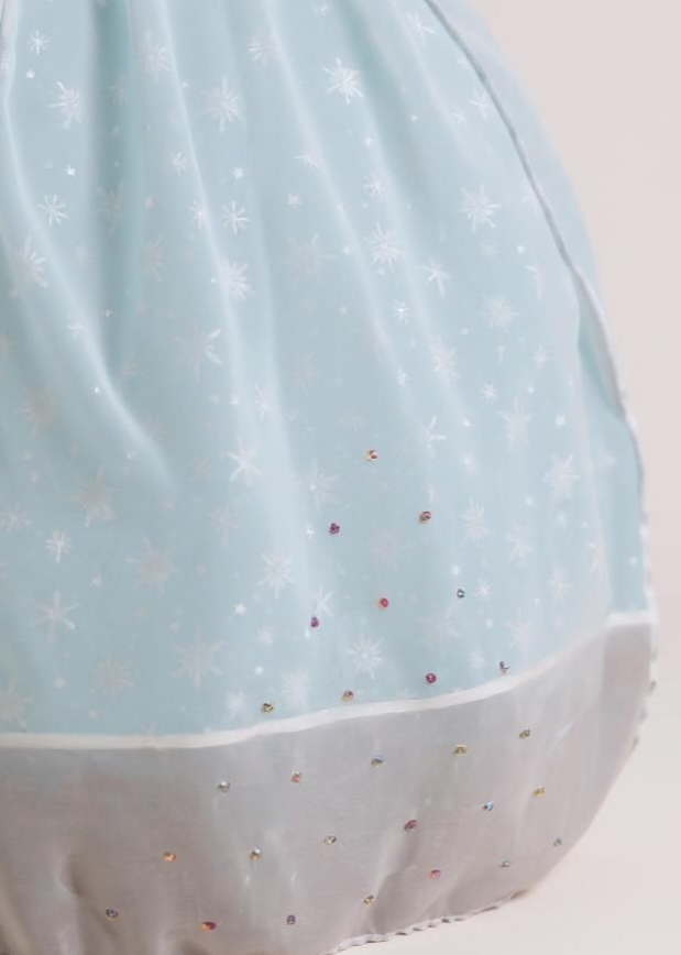 Disney Princess Elsa Frozen Inspired Blue Tutu Dress