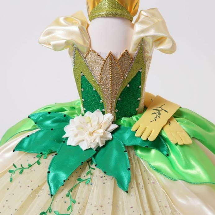 Disney Princess Tiana The Princess and the Frog Inspired Tutu Dress