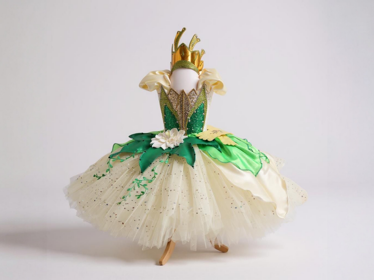 Disney Princess Tiana The Princess and the Frog Inspired Tutu Dress