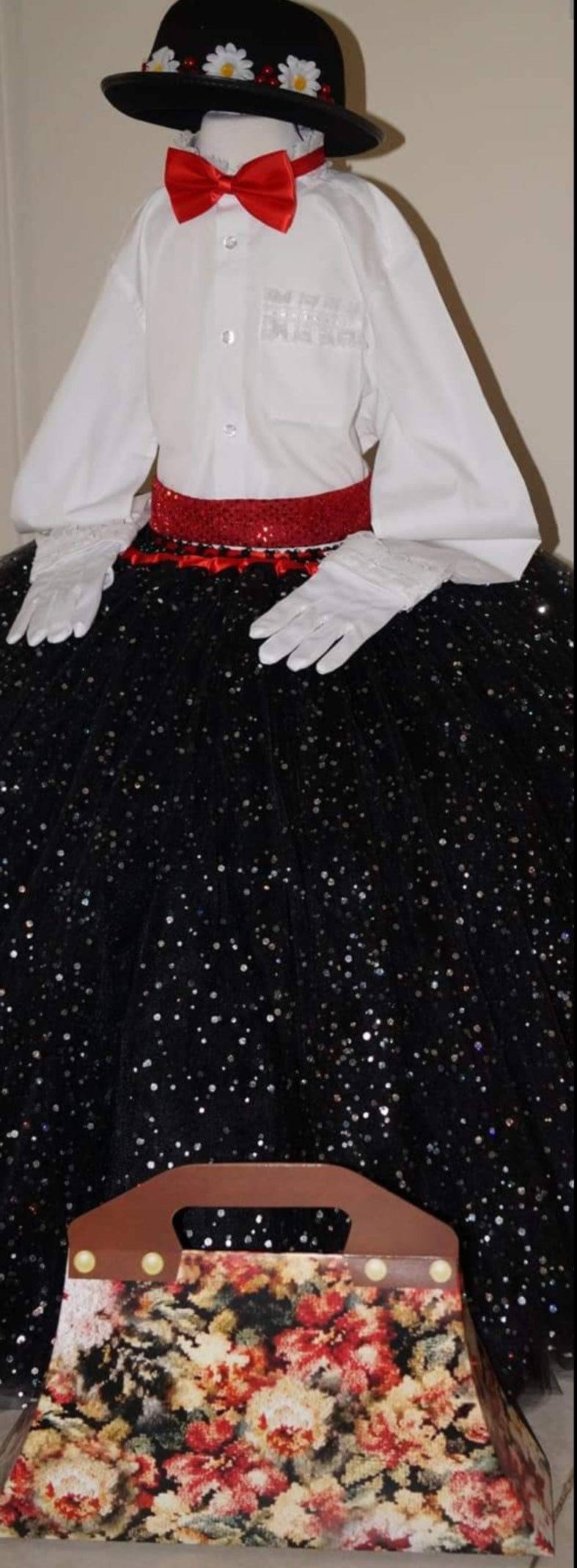 Mary Poppins Inspired Tutu Dress