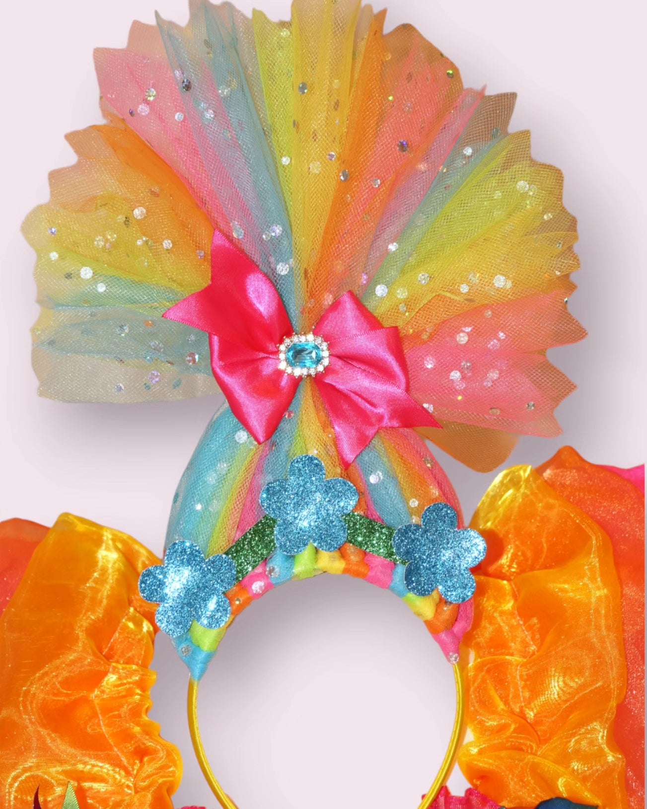 Rainbow Trolls Poppy Tutu Dress