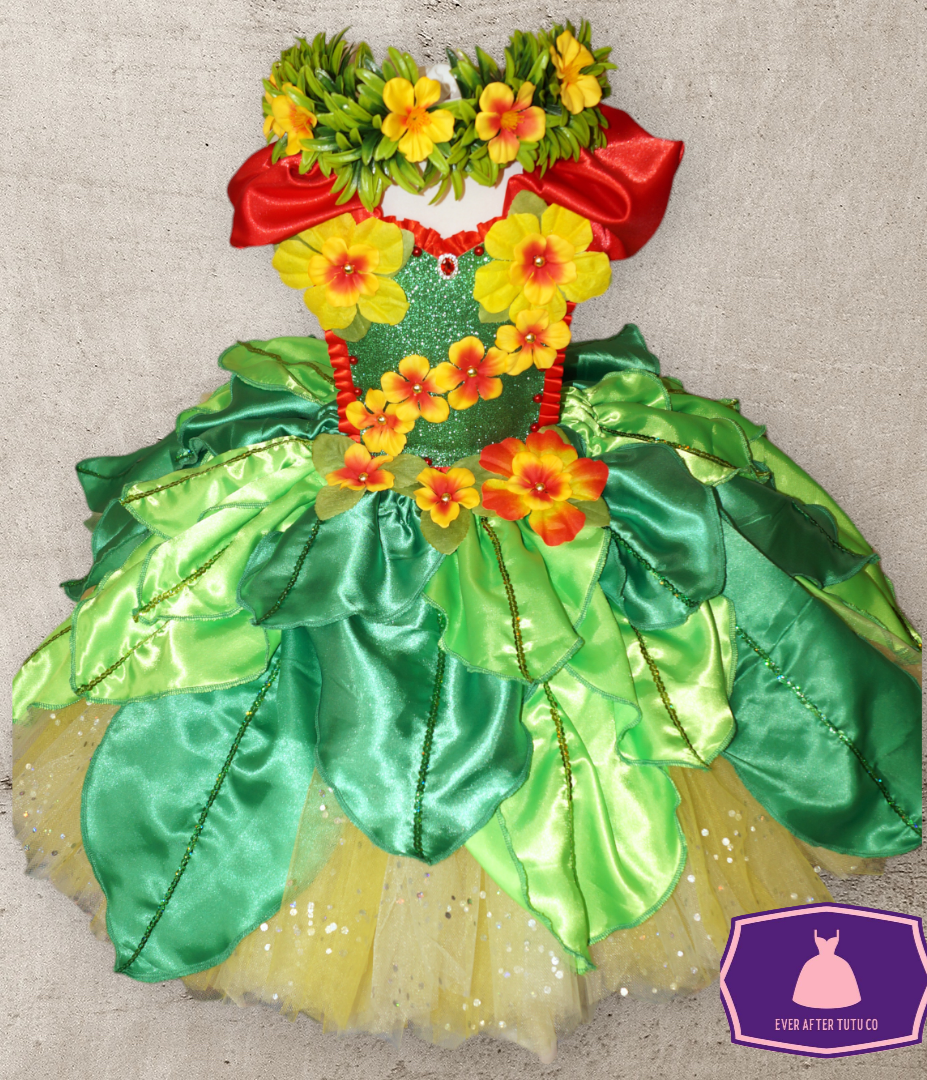 Hawaiian Island Inspired Tutu Dress