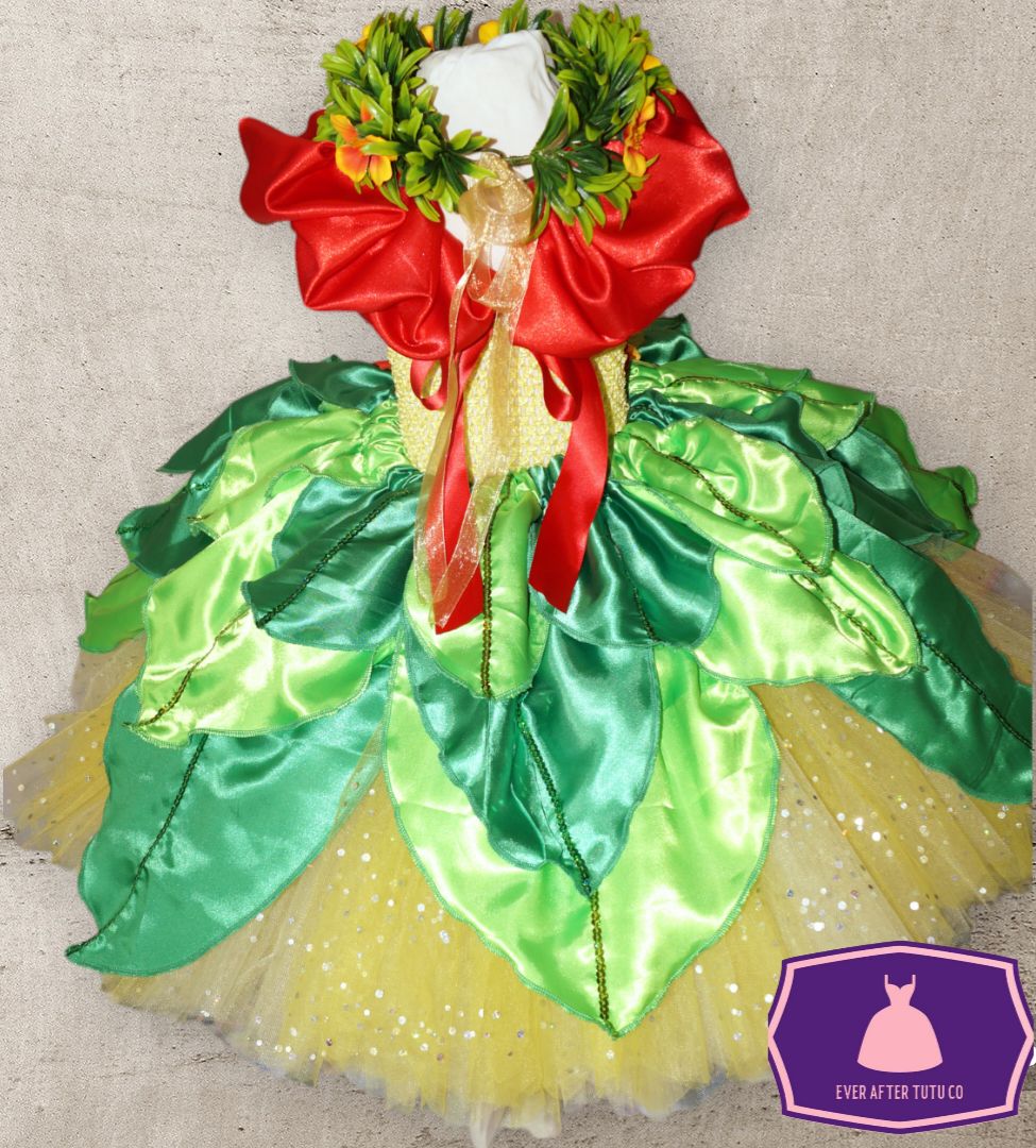 Hawaiian Island Inspired Tutu Dress