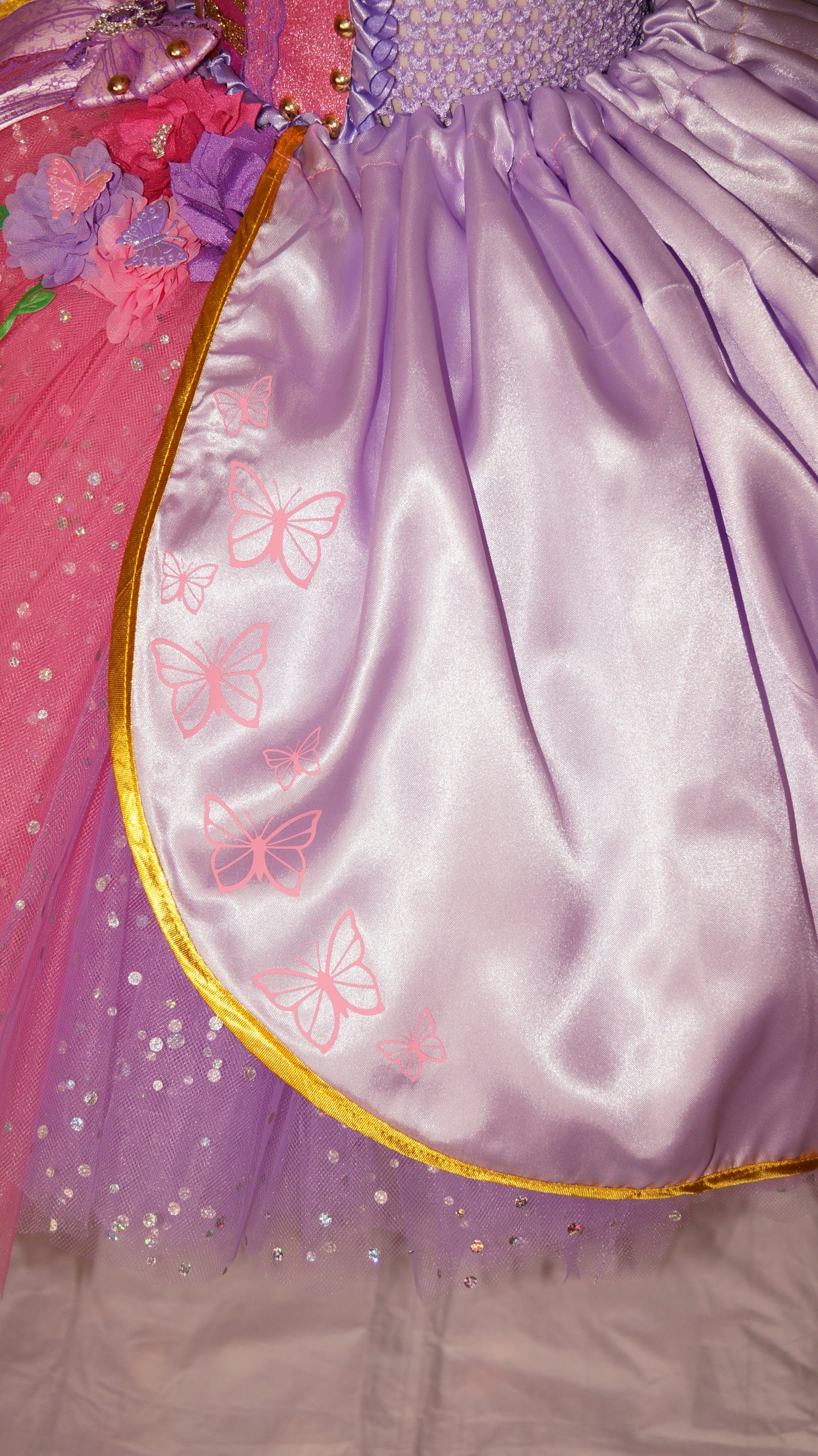 Disney Princess Rapunzel Tangled Inspired Tutu Dress