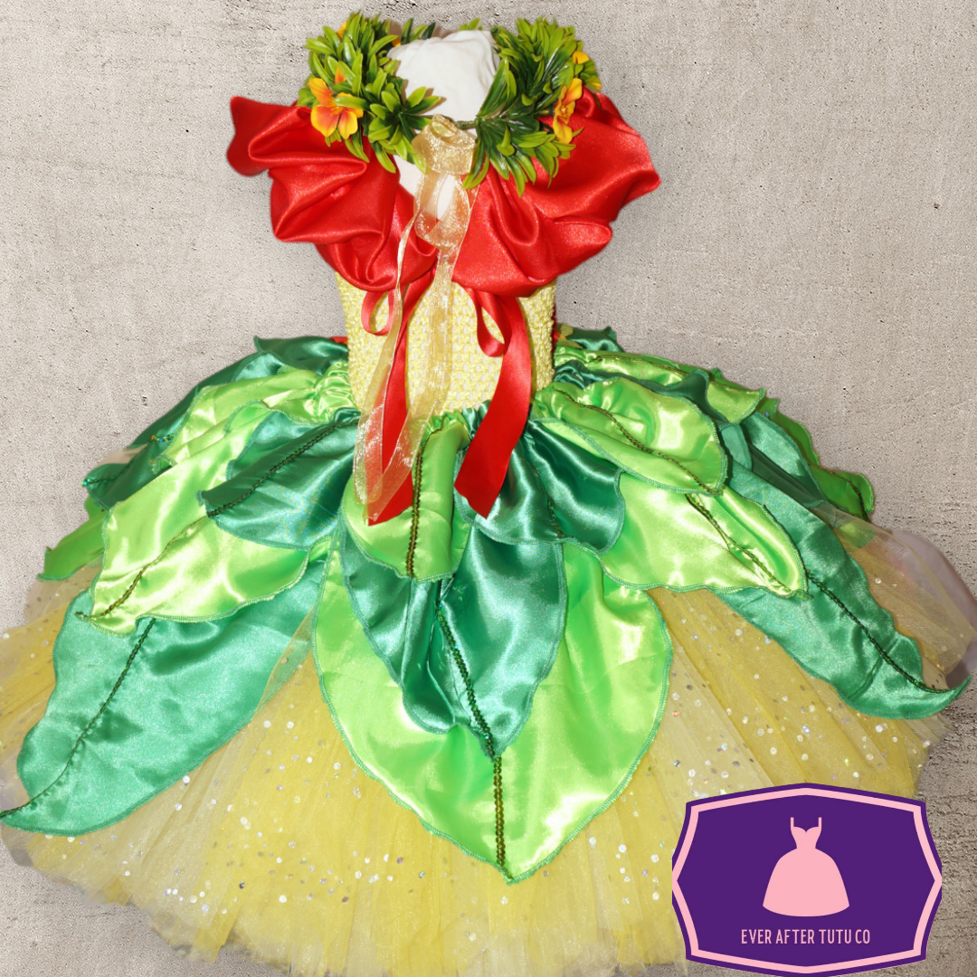 Hawaiian Island Inspired Tutu Dress