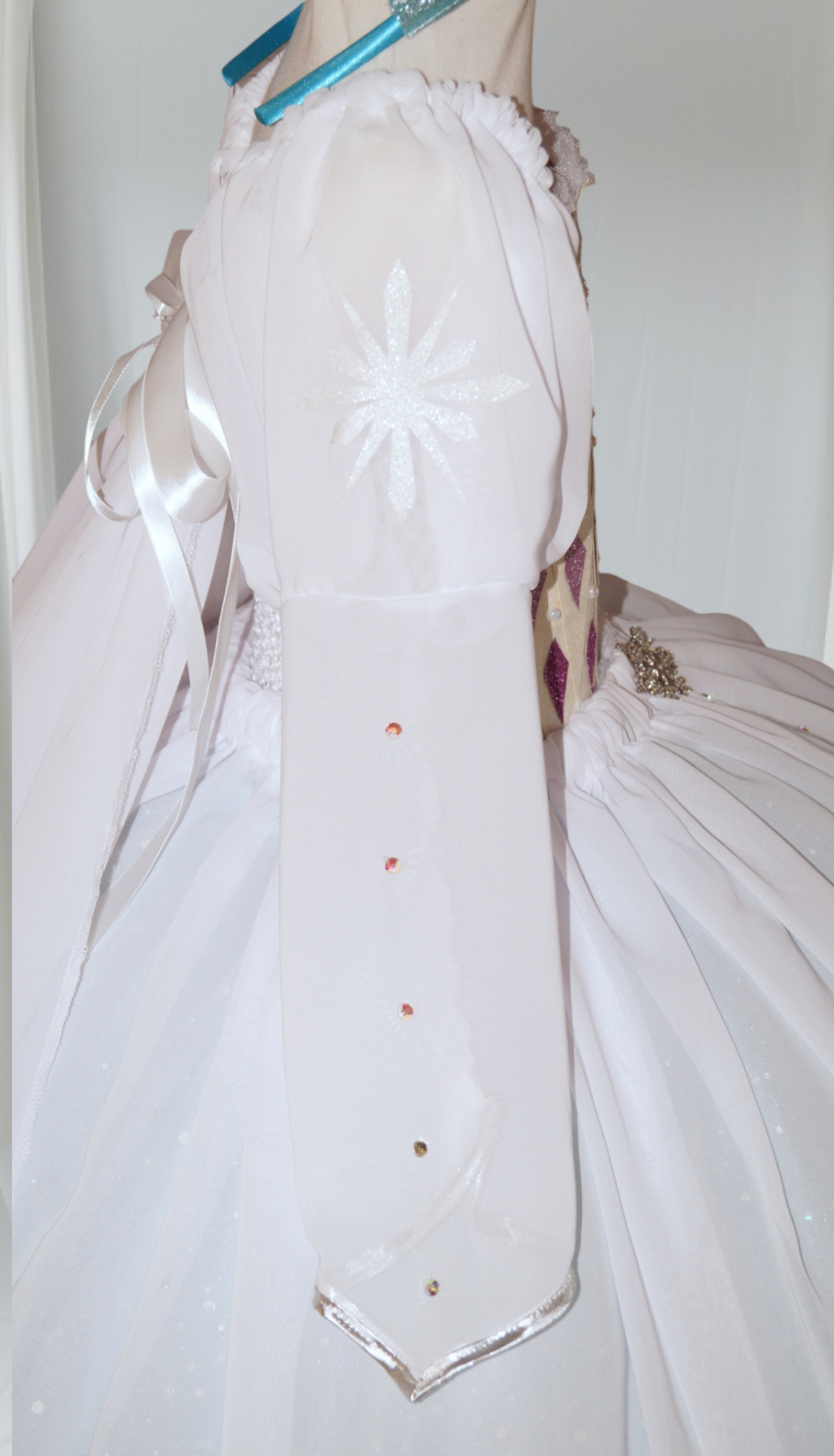 Disney Princess Queen Elsa White Frozen 2 Inspired Tutu Dress