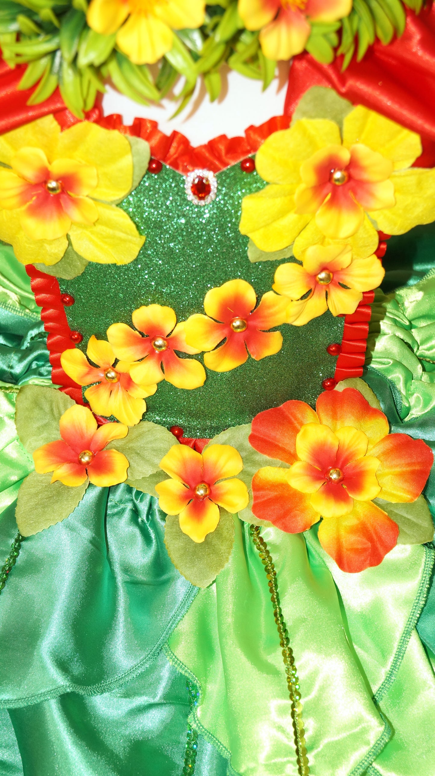 Hawaiian Island Inspired Tutu Dress