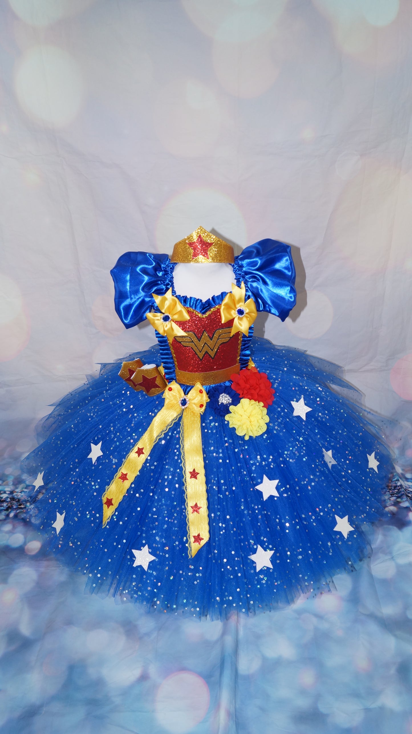 Wonder Woman Superhero Tutu Dress