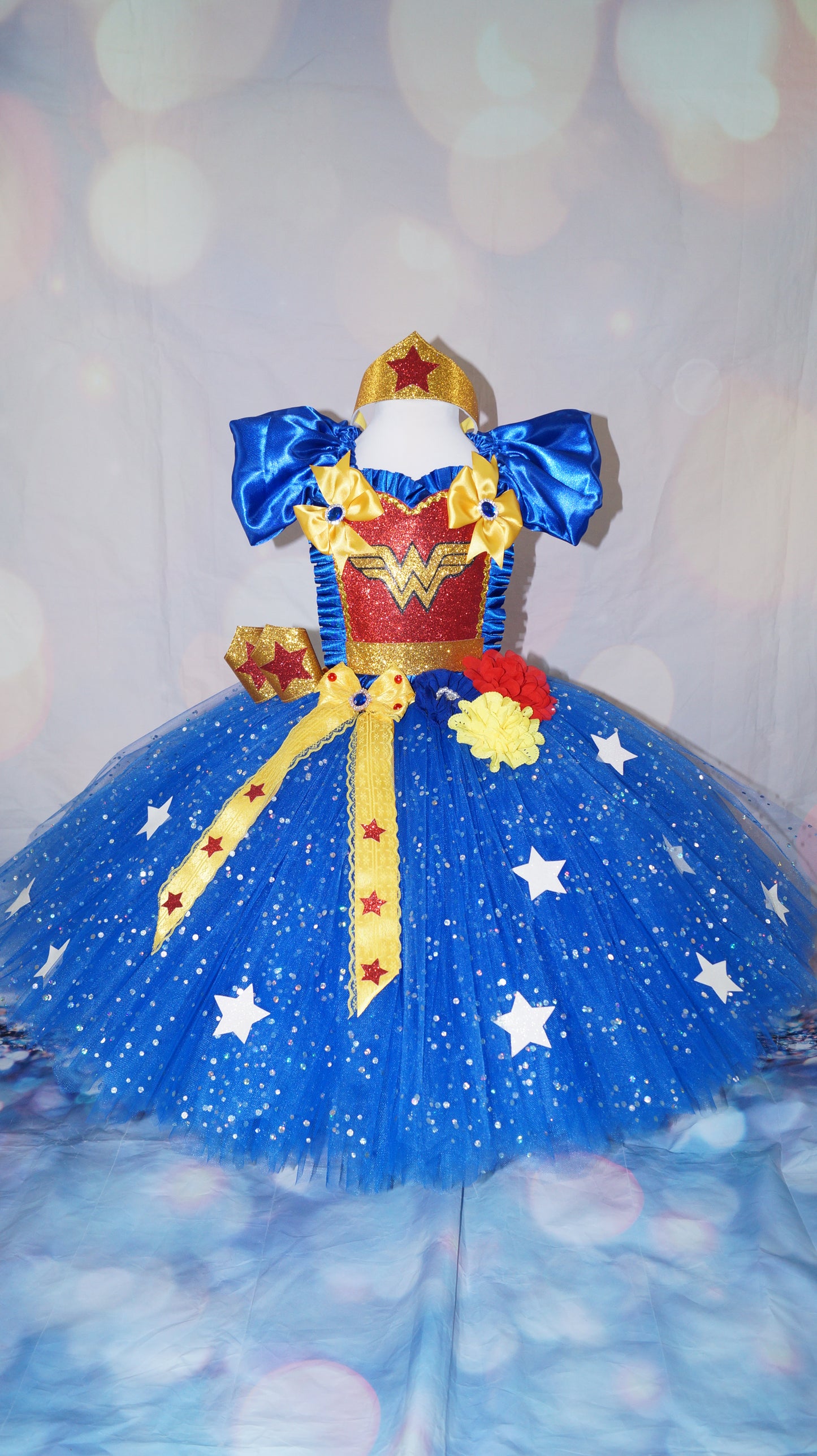 Wonder Woman Superhero Tutu Dress