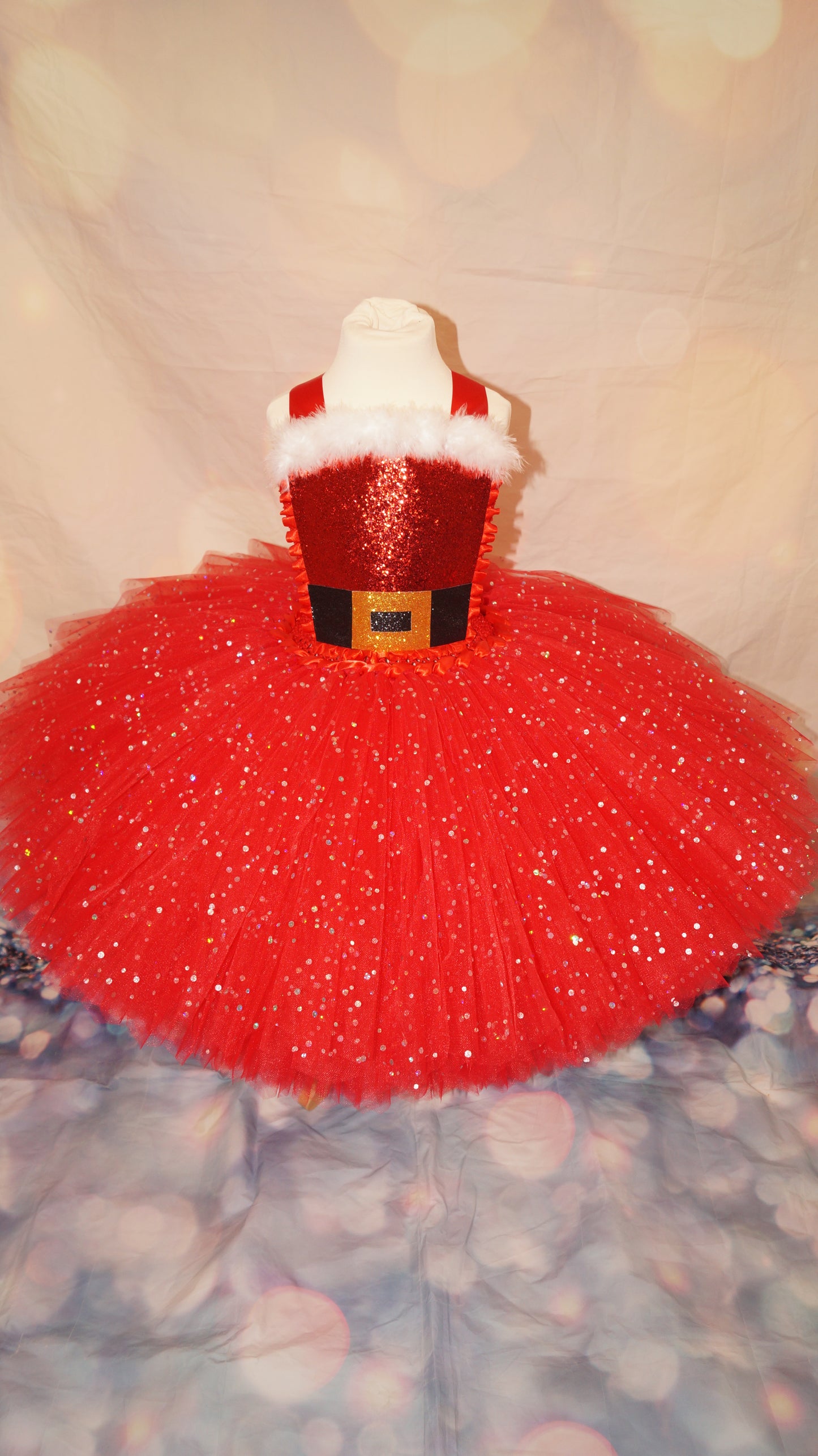 Christmas Santa Tutu Dress