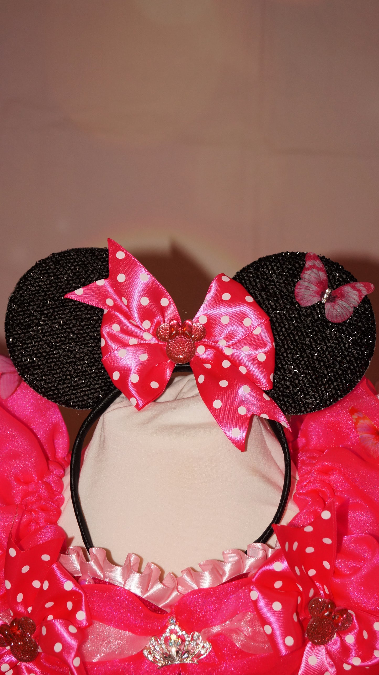 Disney Minnie Mouse Bright Pink Tutu Dress