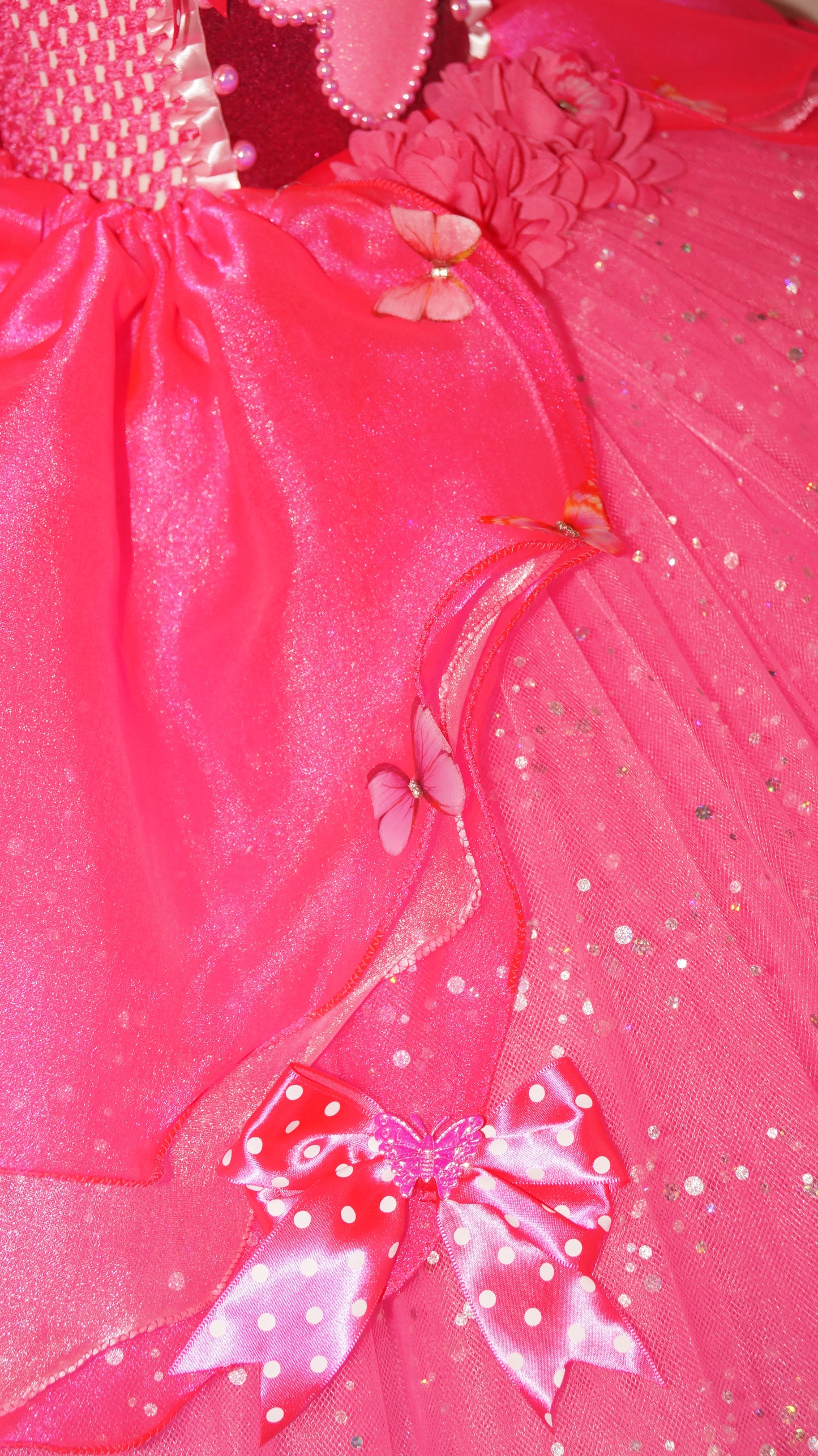Disney Minnie Mouse Bright Pink Tutu Dress
