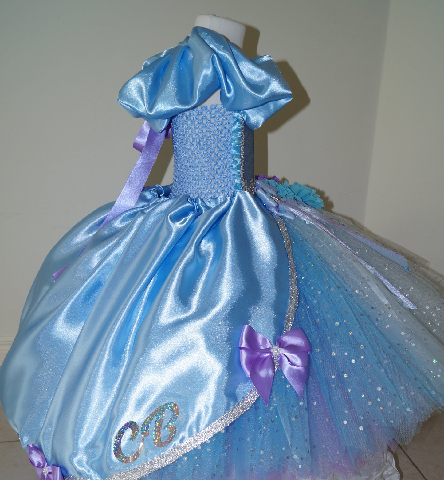 Disney Princess Blue and Lilac Cinderella Tutu Dress