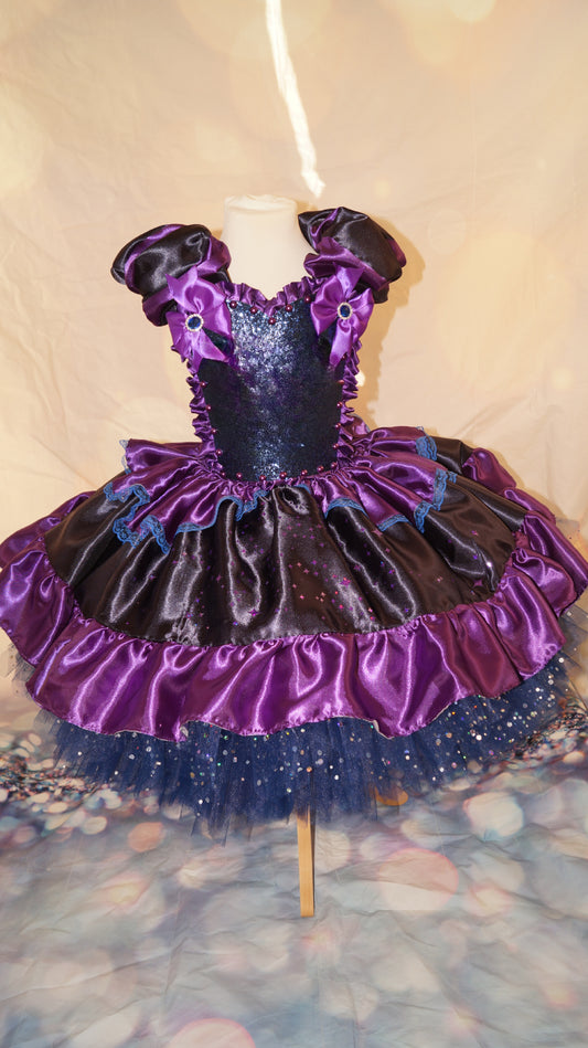 Galaxy Starry Night Inspired Tutu Dress