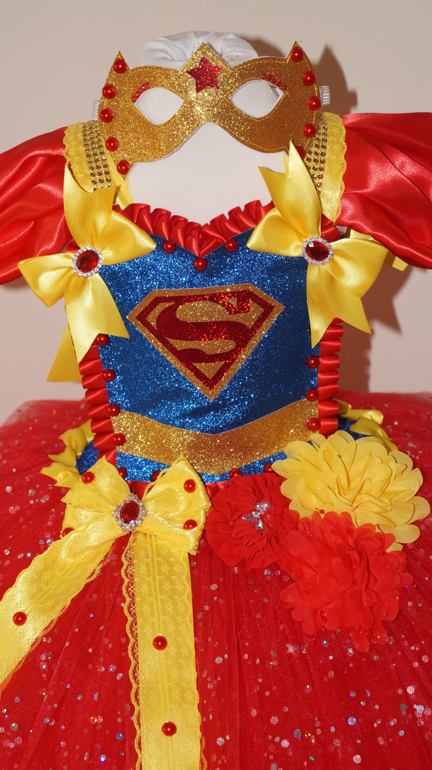 Superman Superhero Tutu Dress