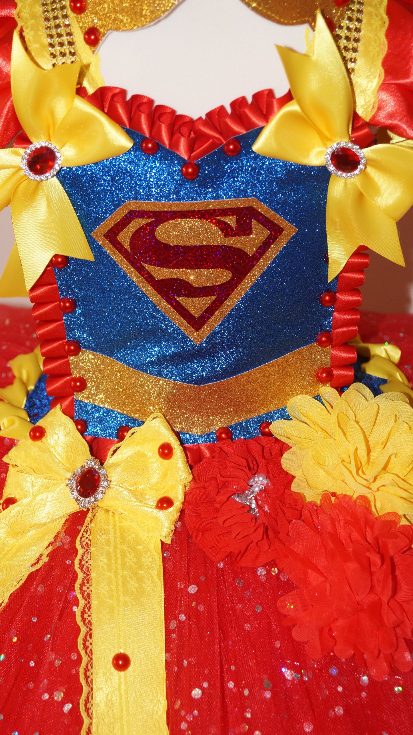 Superman Superhero Tutu Dress