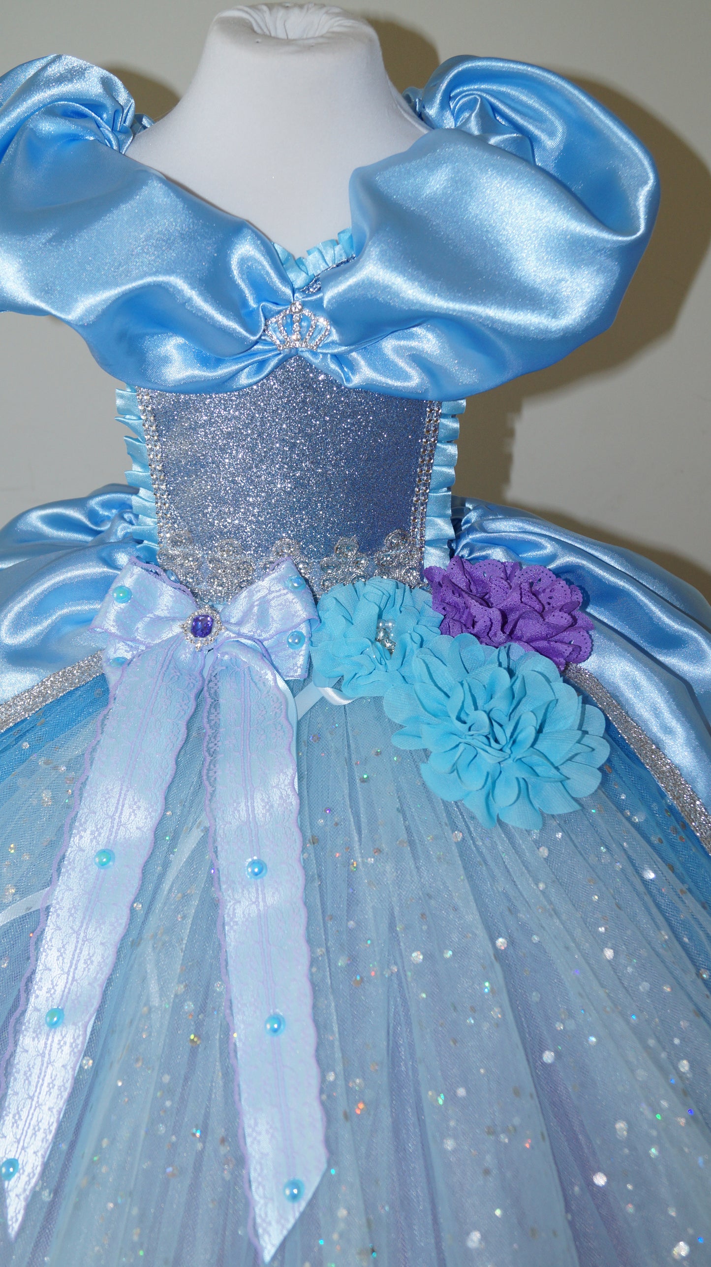 Disney Princess Blue and Lilac Cinderella Tutu Dress