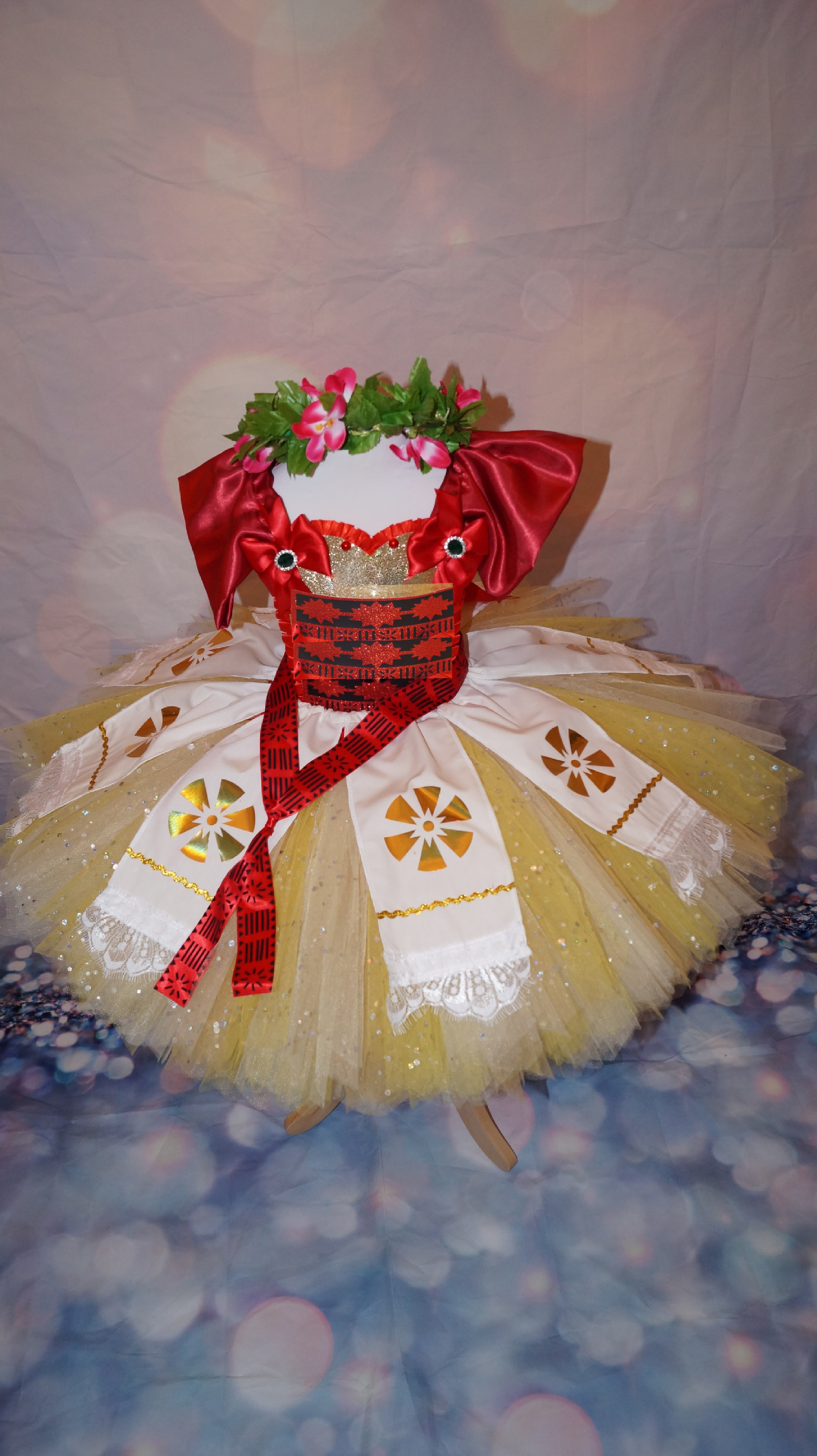 Disney Princess Moana Hawaiian Inspired Tutu Dress EverAfterTutuCo