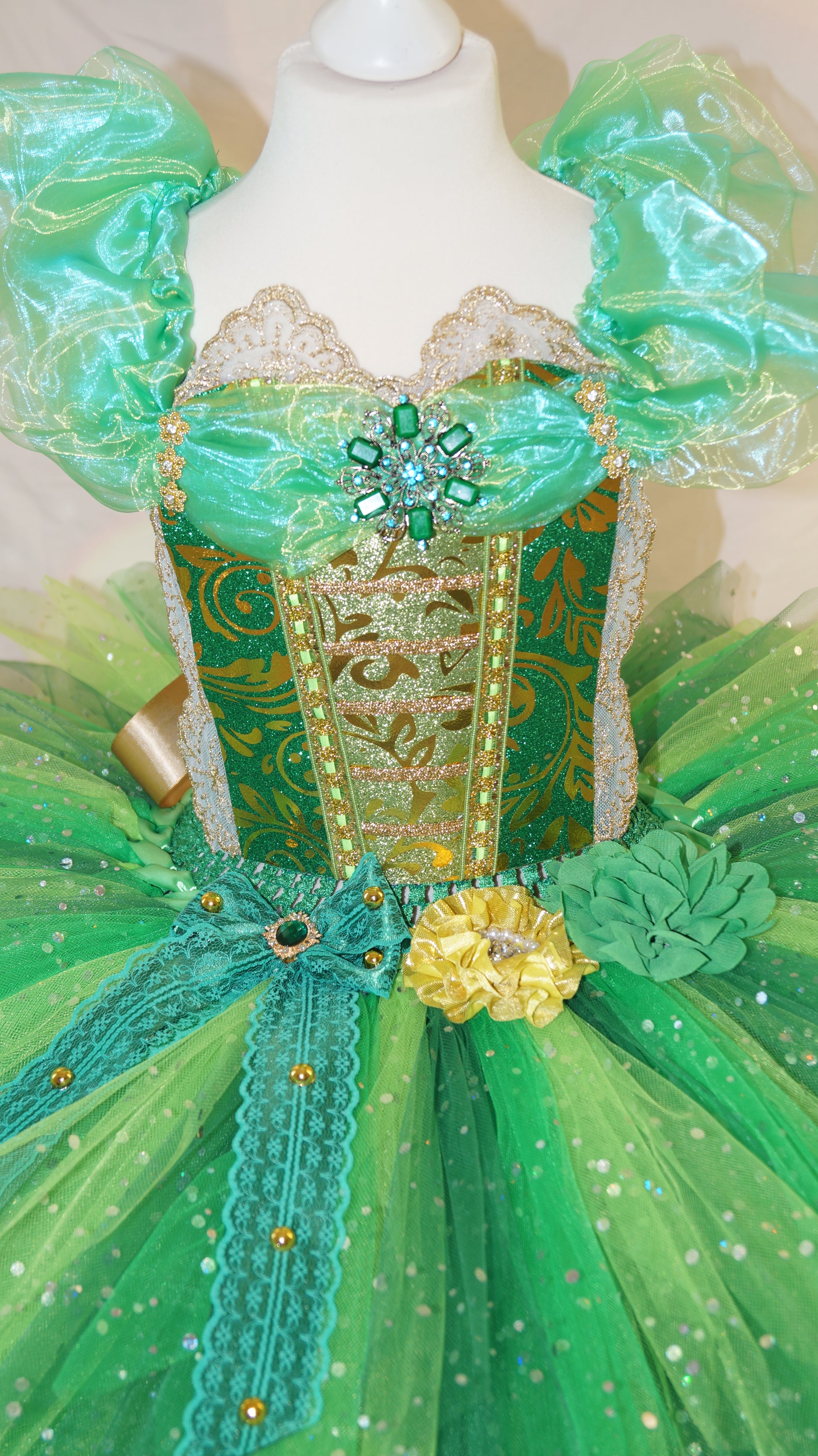 Emerald City Wizard of Oz Inspired Tutu Dress EverAfterTutuCo Emerald City Wizard of Oz Inspired Tutu Dress EverAfterTutuCo