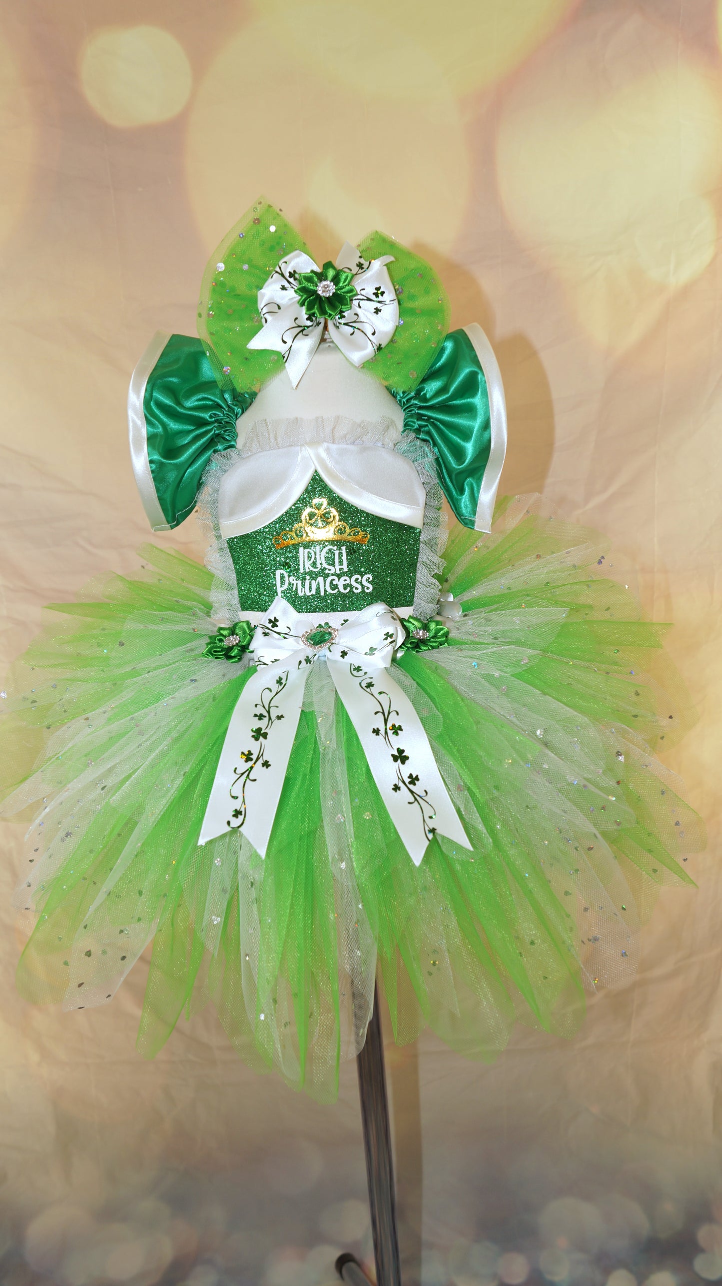 St. Patrick's Day Irish Princess Inspired Tutu Dress