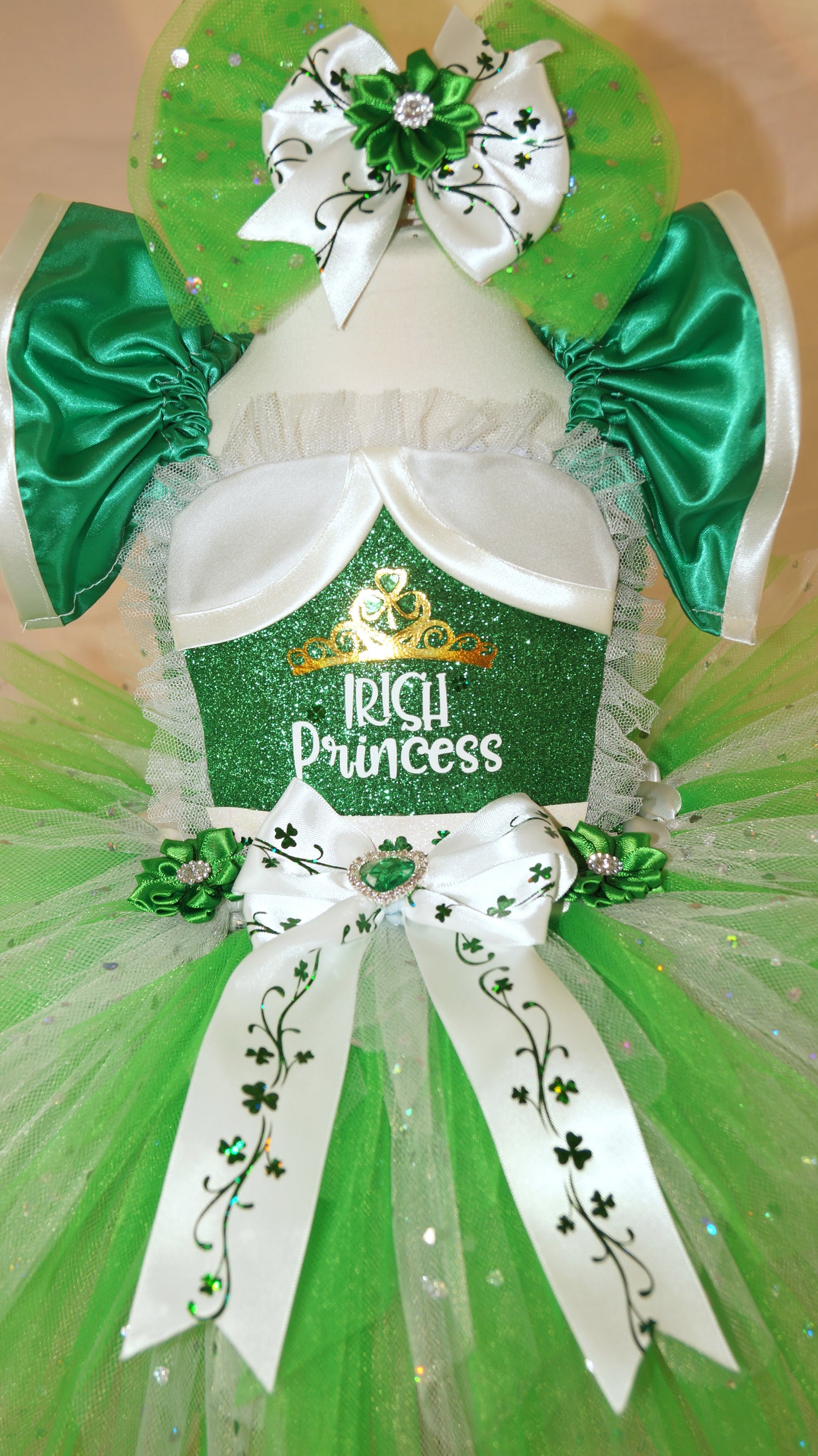 St. Patrick's Day Irish Princess Inspired Tutu Dress