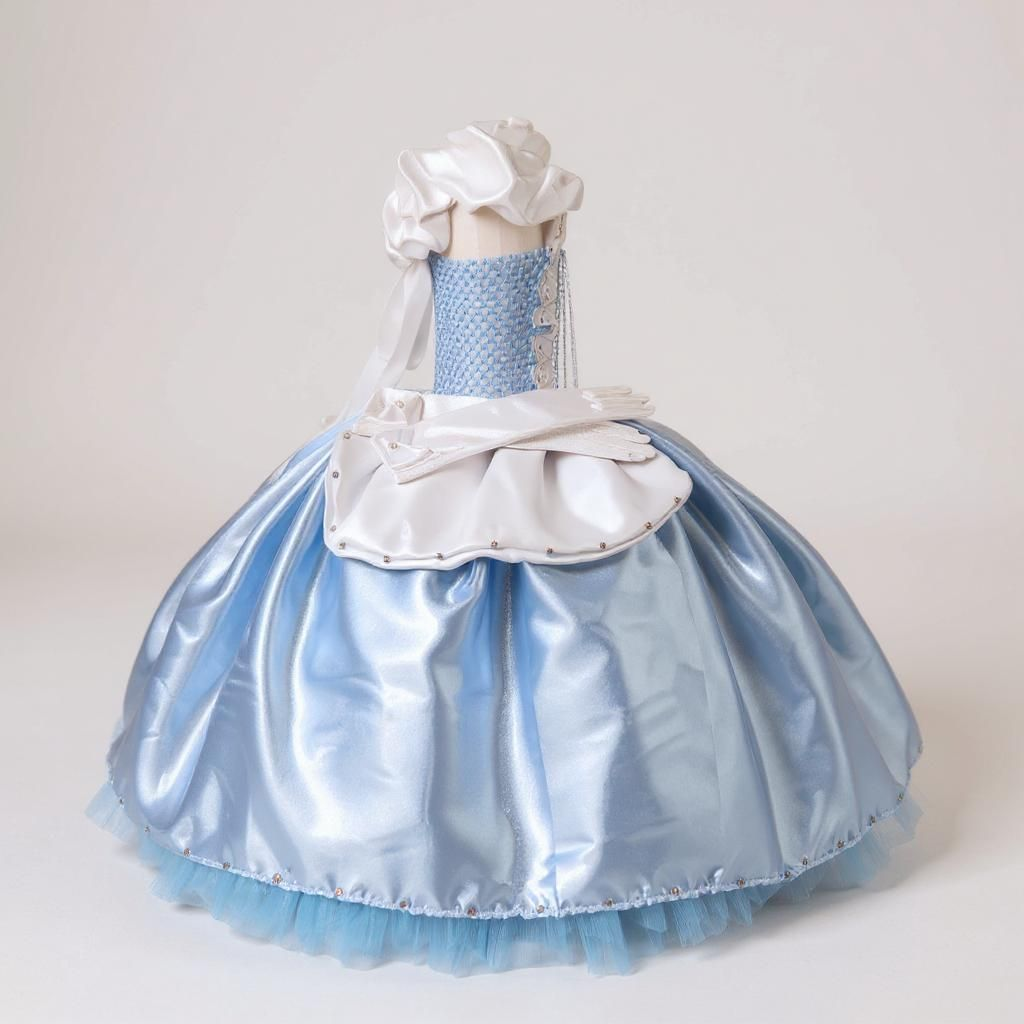 Disney Princess Deluxe Rhinestone Cinderella Tutu Dress – EverAfterTutuCo