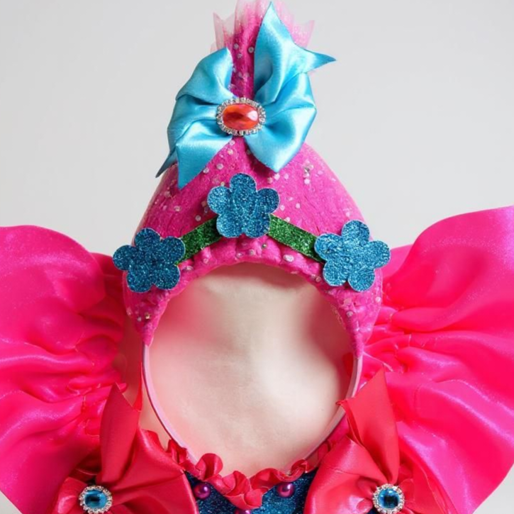 Trolls Poppy Inspired Tutu Dress