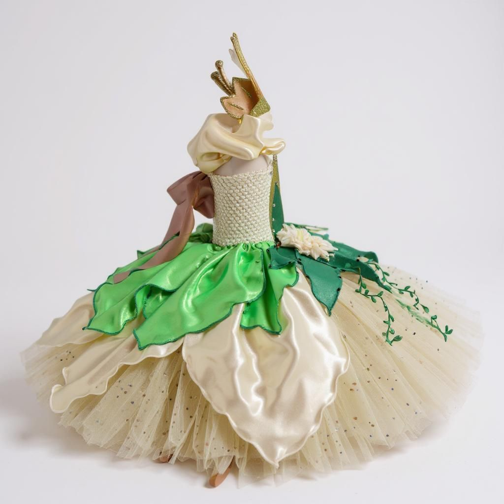disney princess tiana dress Adult Costume The and The Frog Cosplay Blue Long #3 which is very fluffy Disney Princess Tiana Dress -
