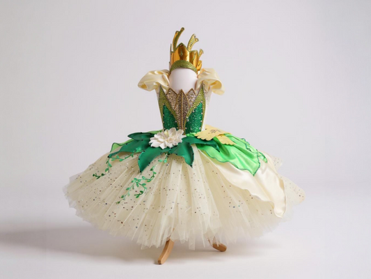 Disney Princess Tiana The Princess and the Frog Inspired Tutu Dress