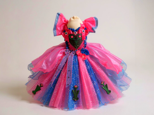 Disney Princess Anna Frozen Inspired Tutu Dress