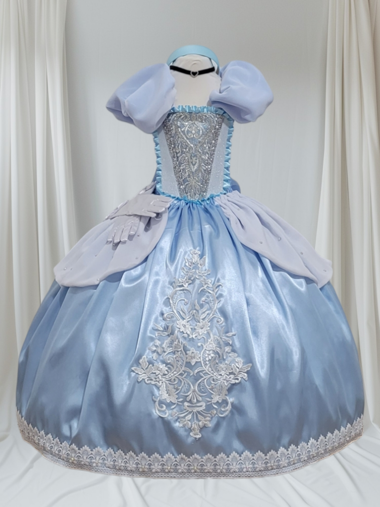 Deluxe Disney Cinderella Lace Ballgown Tutu Dress